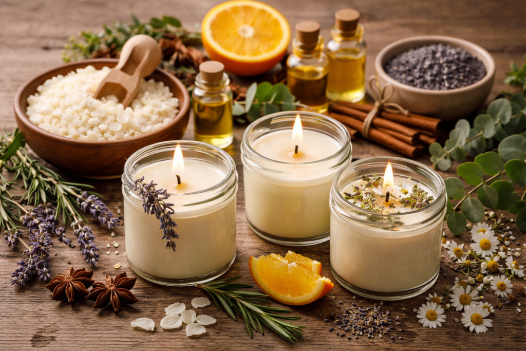 Nến Sáp Ong Tự Nhiên