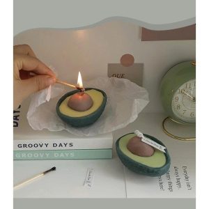 Nến Thơm Hình Trái Bơ Hương Trái Cây
