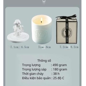 Nến Thơm Thiên Thần Tinh Dầu Thiên Nhiên