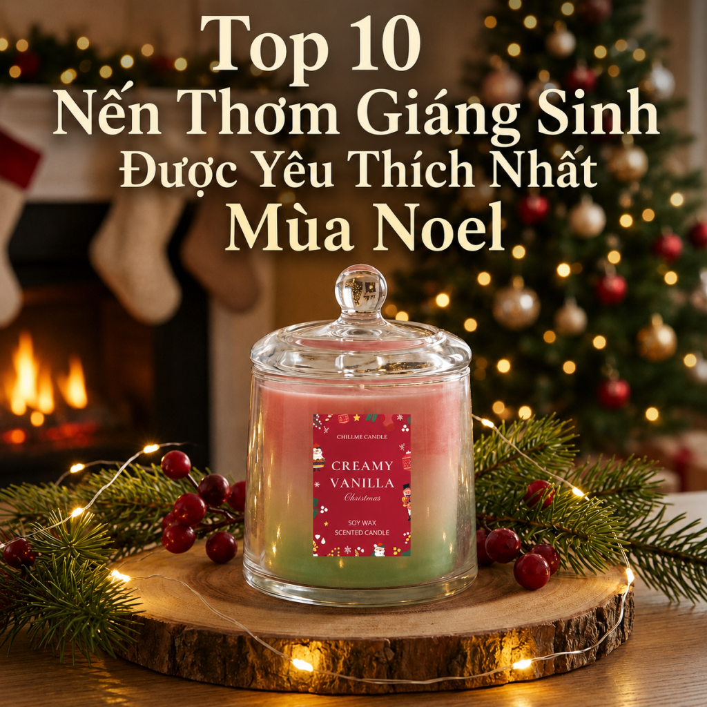 Nến thơm giáng sinh