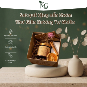 set quà tặng nến thơm
