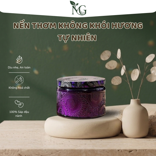 nến sáp đậu nành