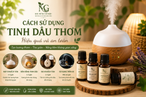 cách sử dụng tinh dầu thơm