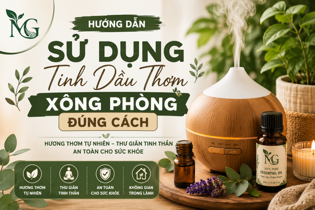 tinh dầu thơm xông phòng