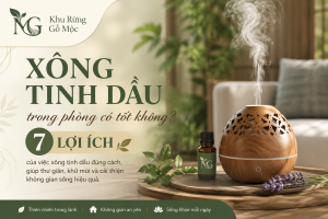 xông tinh dầu trong phòng có tốt không